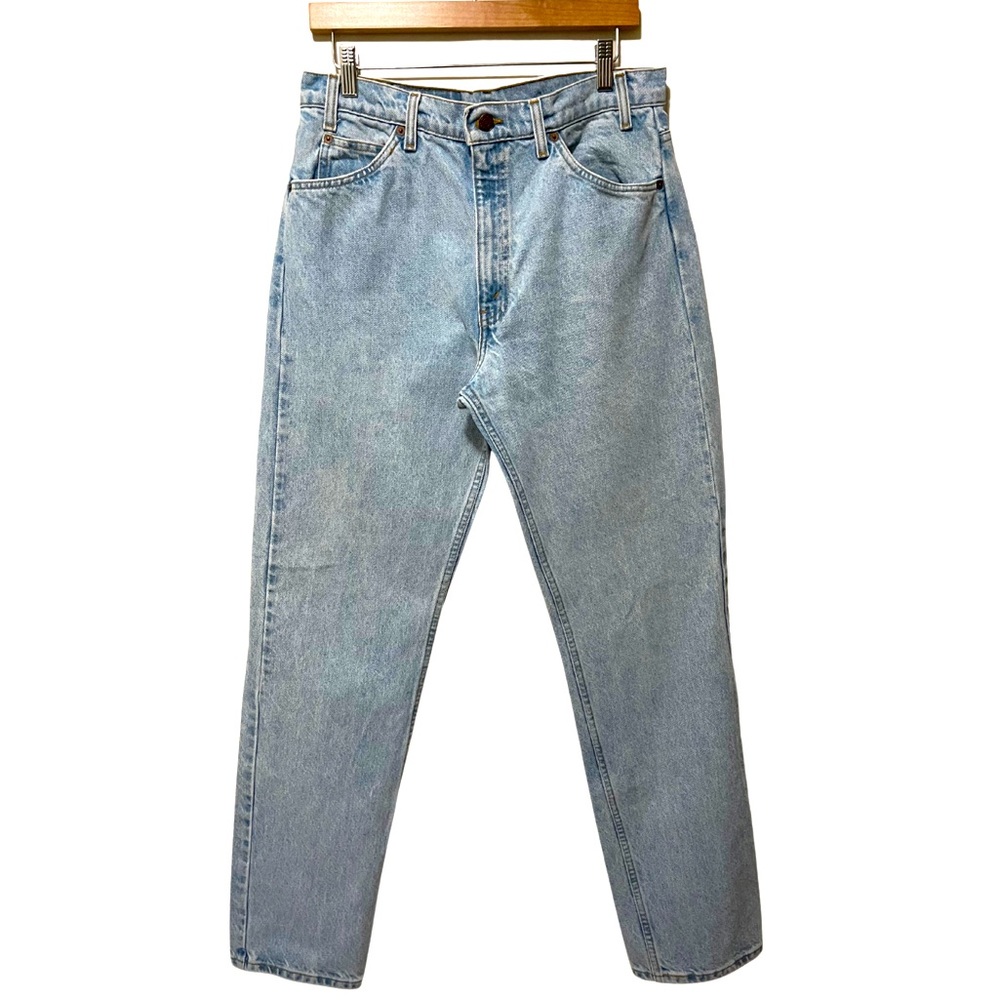 Levi Light-Wash Regular Fit Straight Leg 505 Collectible Men Jeans Size 34x34